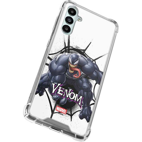 Marvel Venom Reaching Forward Galaxy A15 5G Clear Case